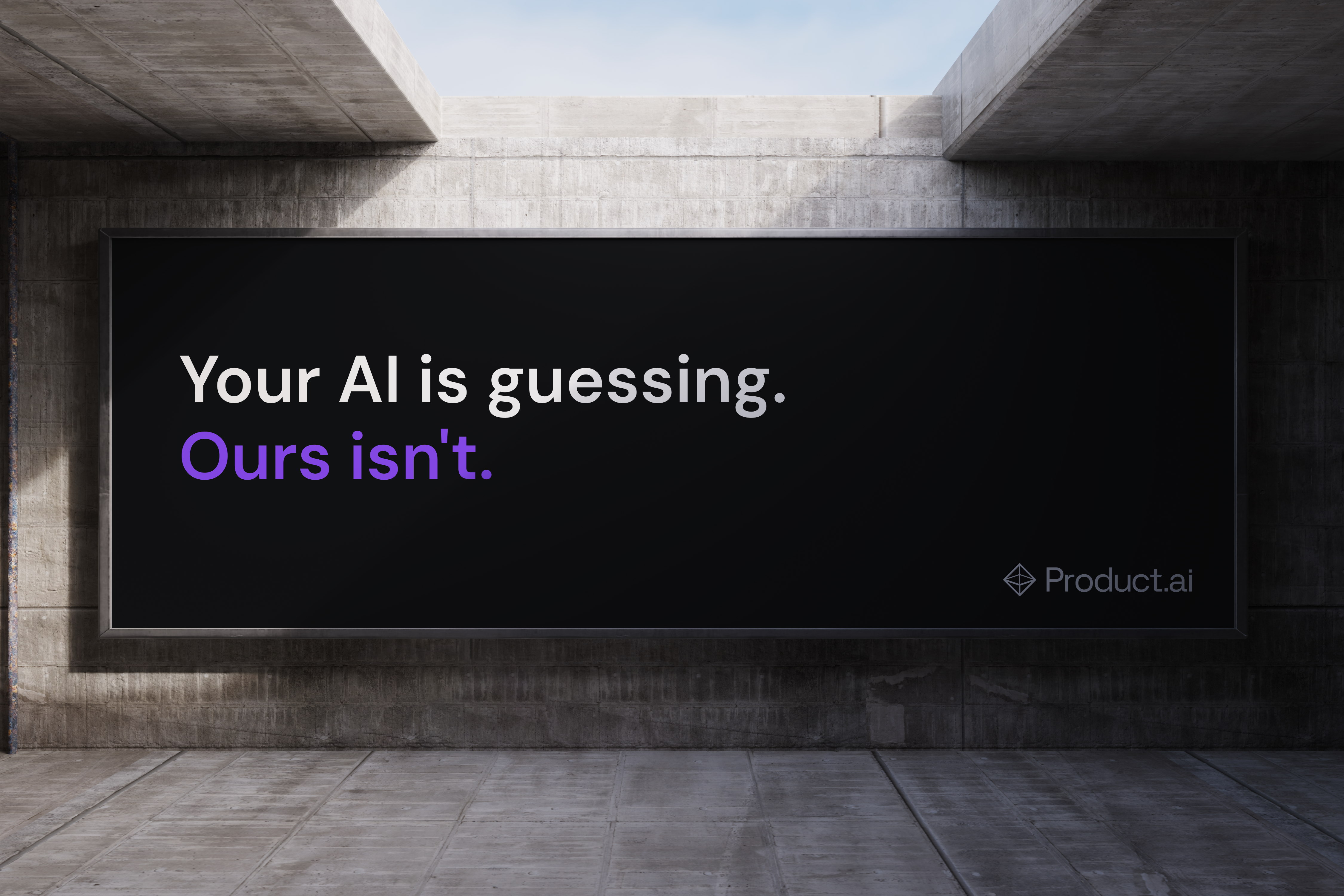 Billboard — Your AI is guessing. Ours isn't.