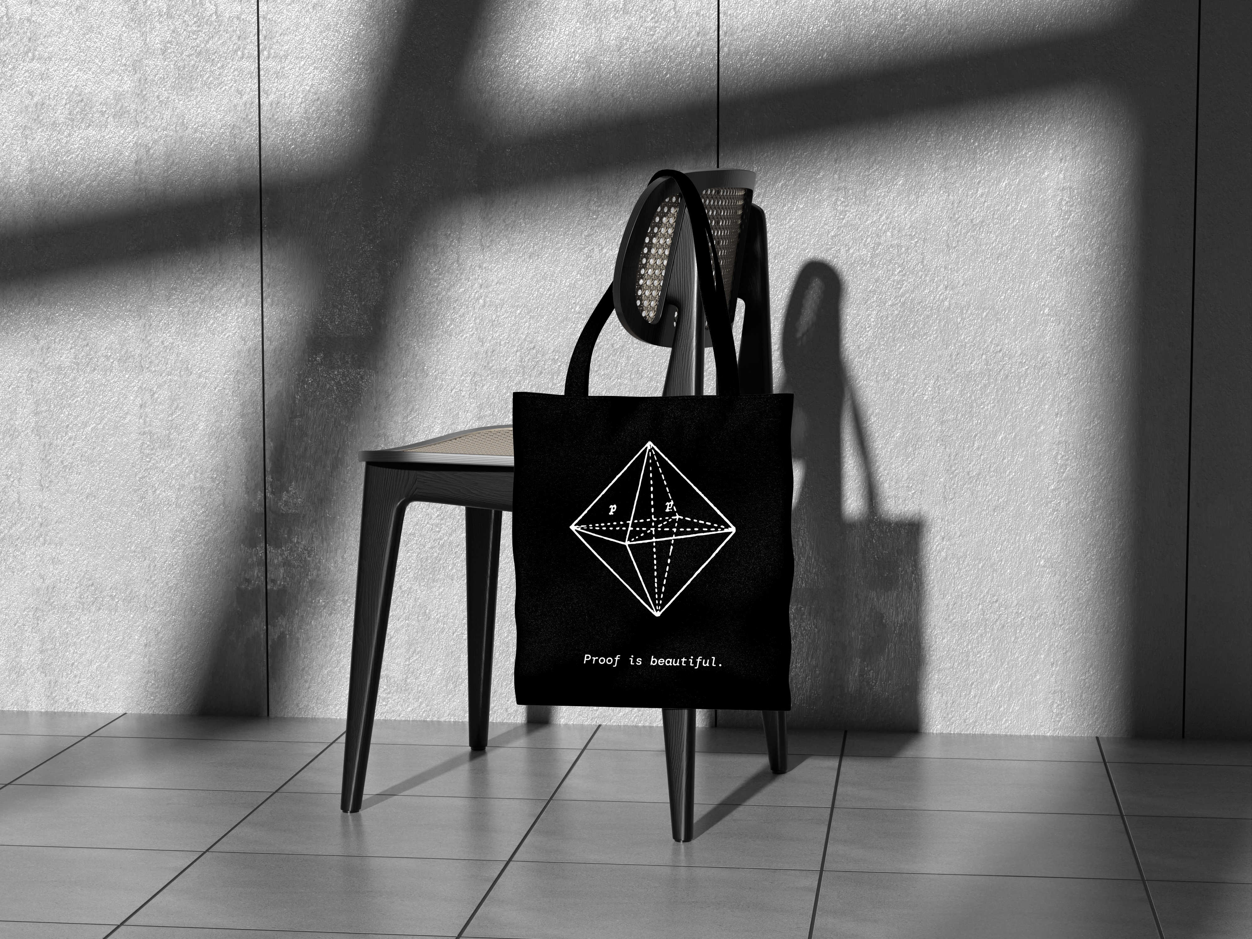Tote bag — Proof is beautiful